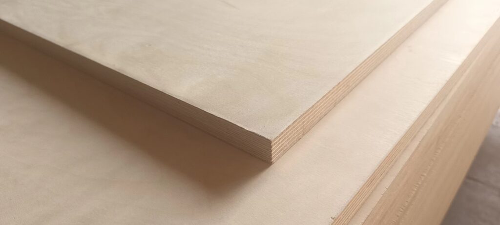 birch plywood panel